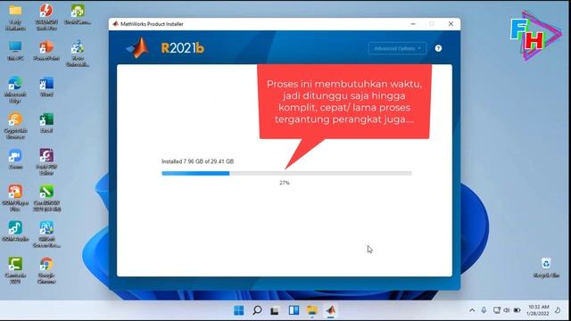 Tutorial Install Software Matlab R2021b | Windows 64 Bit