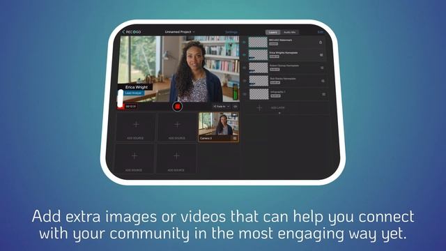 iOS and Android LIVE app - RECnGO - The only live video studio application you need смотреть онлайн