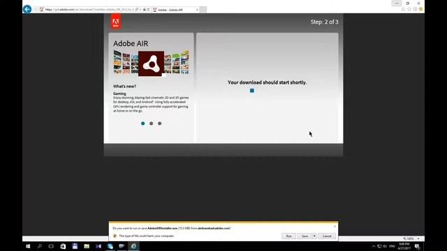 Install Adobe AIR v26 on Windows 10 x64 byND смотреть онлайн