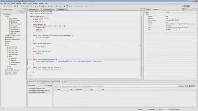 How to Create a Simple Android Game Lesson 9 смотреть онлайн