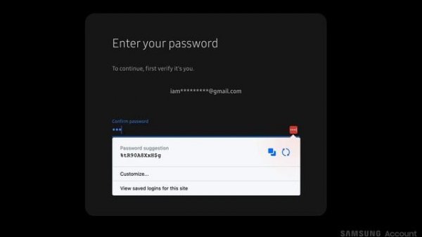 unlock device with Samsung find my mobile