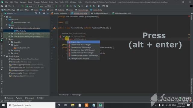 How to Implement Place Picker in Android Studio | Android | In 2020 | Source Code смотреть онлайн