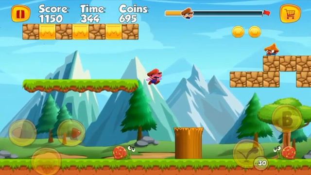 Super mario #43 - Dodon games | Android gameplay смотреть онлайн