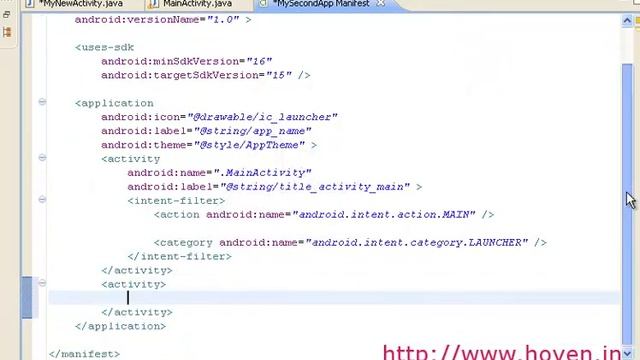Use Intent to Launch another Activity in Android - Best Android Training in Chandigarh смотреть онлайн
