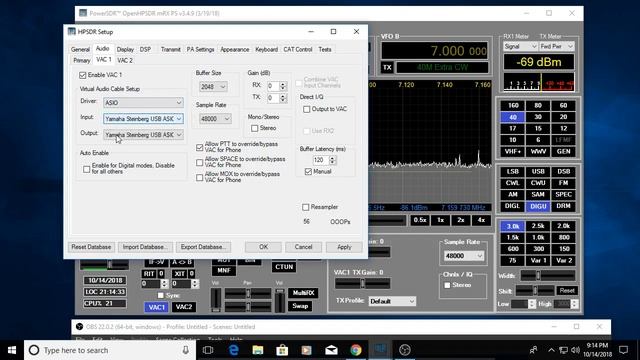 Hermes Lite 2 0 PowerSDR Setup