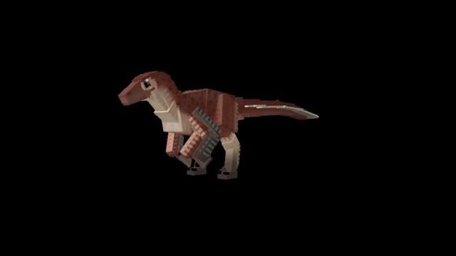 Sinornithosaurus - Minecraft PE ‘Jehol Dynasty’ dinosaur addon (animation showcase) смотреть онлайн