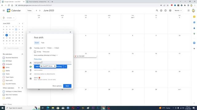 How to Set Up Shift Schedules and Rotations in Google Calendar смотреть онлайн
