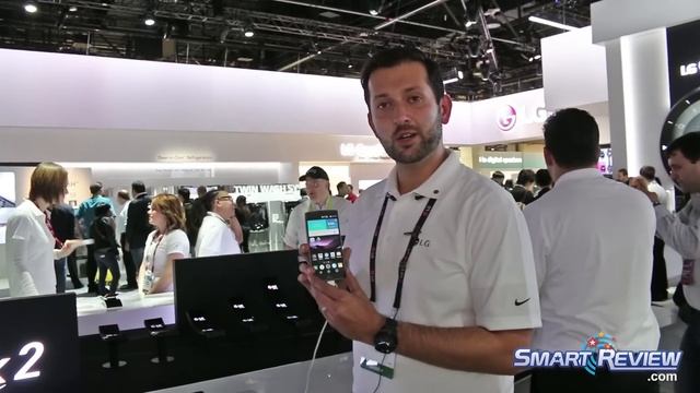 CES 2015 | LG Flex 2 Curved Cell Phone Demo | Android 5.0 Lollipop | 5.5-inch P-OLED | Smartphone смотреть онлайн