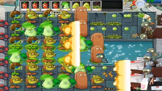 Plants vs Zombies - Plants on the conveyor belt vs. zombies смотреть онлайн