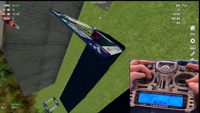 Velocidrone FPV Simulator Practice (Stick Cam) смотреть онлайн