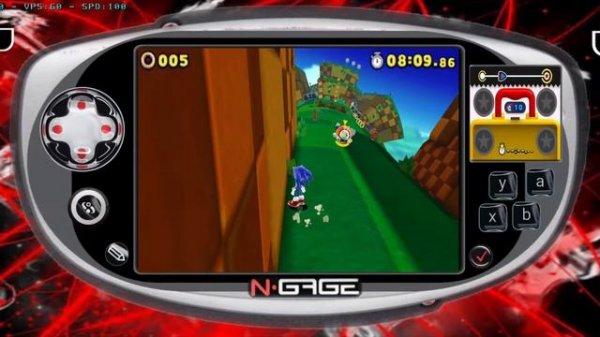 SONIC LOST WORLD CITRA MMJ MOD SKIN N-GAGE QD