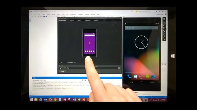 CSS for Touch Devices - Android Emulator in Visual Studio 2015 Preview смотреть онлайн