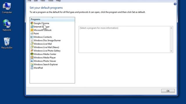 Windows 7 Change the Default E-mail Program смотреть онлайн