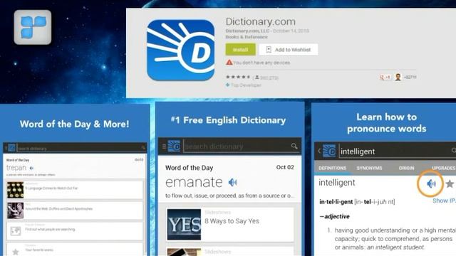 افضل 5 قواميس مجانية للأندرويد - Top 5 free dictionaries for Android смотреть онлайн