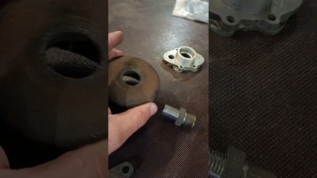 самый лучший и простой съемник гребного вала на лодочном моторе ветерок