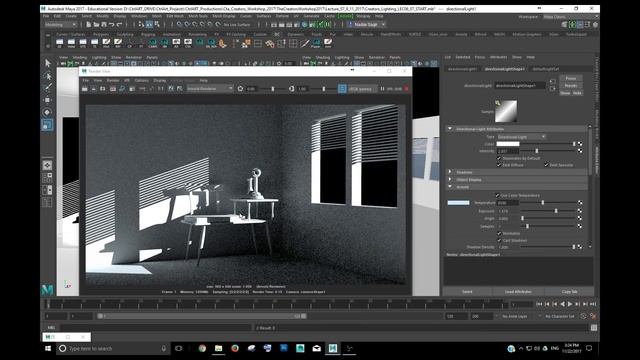 Autodesk Maya 2017 Arnold tutorial - Lighting & Rendering Introduction - TCW 2017 смотреть онлайн