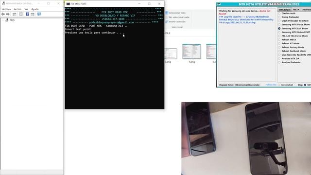 Exit Brom MTK |  Fix MTK Port MTK Meta Utility