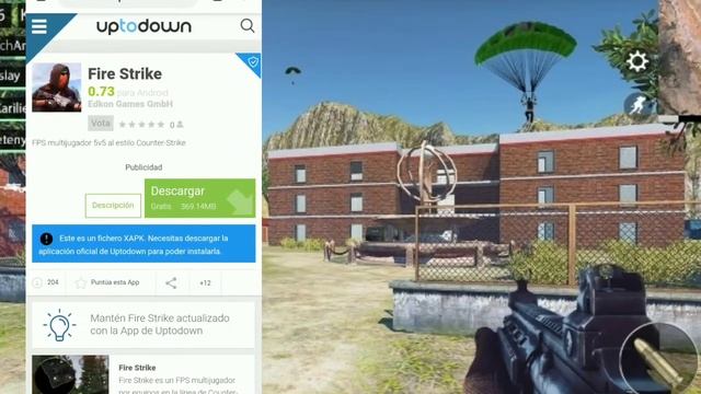 Como descargar fire strike para android | muy facil por uptodonw смотреть онлайн