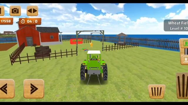 Real Tractor Driving | Farming Simulator Harvester Game 3d | Android Gameplay смотреть онлайн