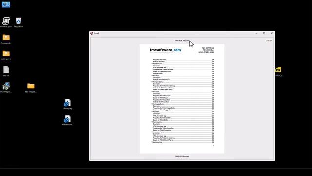 TAdvPDFViewer, a native and high-performance PDF Viewer component for VCL applications смотреть онлайн