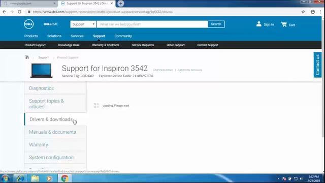 Dell Inspiron 15 3000(3542) Series Laptop WIFI Driver Installation For Windows