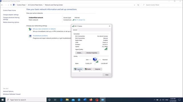 حلّ مشكلة DHCP غير ممكّن للواي فاي في ويندوز 7/8/10 смотреть онлайн