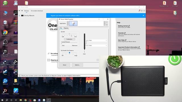 One S By Wacom | Как изменить чувствительность на графическом планшете One S By Wacom смотреть онлайн