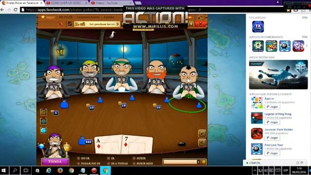 piratas poker en facebook смотреть онлайн