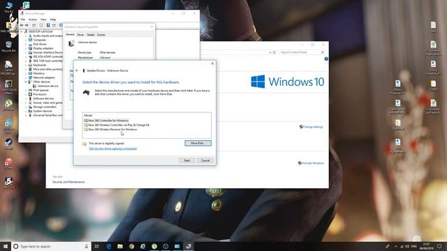 How to connect a Xbox controller to a PC using a wireless reciever (Full instructions) смотреть онлайн