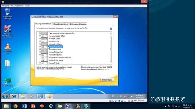 COMO INSTALAR OFFICE 2010 EN VIRTUAL BOX :::ALEJANDRO AGUIRRE::: смотреть онлайн