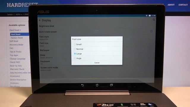 How to Change Font Size in ASUS ZenPad 10 – Display Settings смотреть онлайн