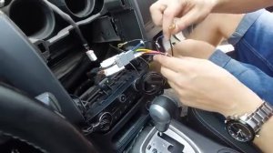 Установка магнитолы TEYES на Nissan Qashqai 1 J10 2006-2013