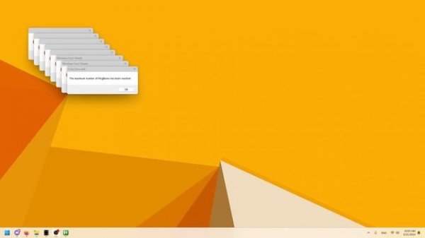 Windows 11 Crazy Error