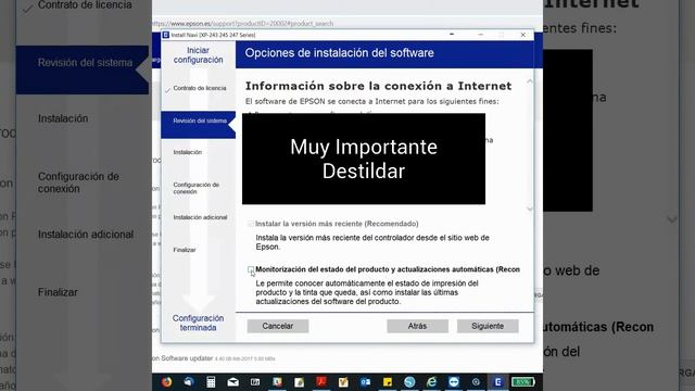 Instalación Xp 245 смотреть онлайн