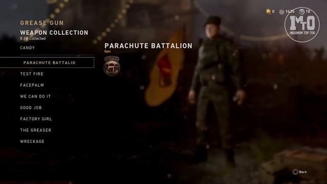 CALL OF DUTY WWII - UNLOCKING CANDY FOR MP - GREASE GUN COLLECTION смотреть онлайн