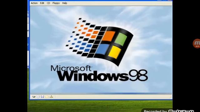 Windows 98 shutdown and startup on Microsoft Virtual PC 2007 (NO MUSIC) смотреть онлайн