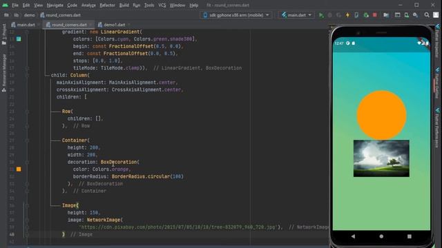 Flutter Rounded Corners for images, container, buttons, etc. смотреть онлайн