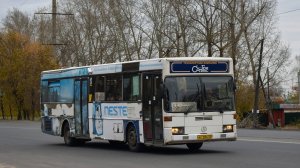 Автобус Mercedes-Benz O405 (АС 284 22). Покатушки по Барнаулу. / Ride on the Mercedes-Benz O405 bus