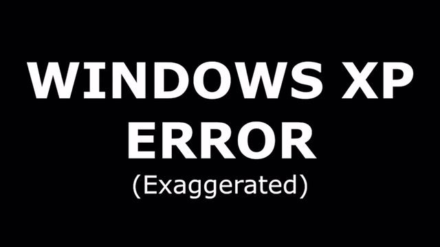 Windows xp error meme sound effect (short) смотреть онлайн