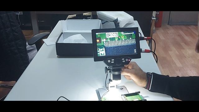 Mustool G1200 12MP 7'' Elektronik Mikroskop