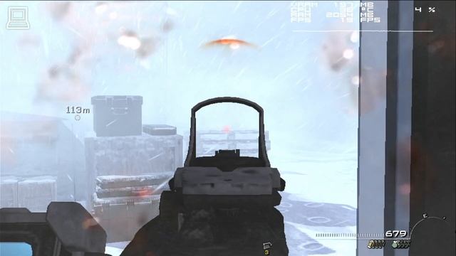 Call Of Duty Modern Warfare 2 Gameplay ATI Radeon X1300 Pro (256MB VRAM) смотреть онлайн