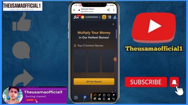 Satoshi Hero | Spin every 30 minutes 1000 SXT Token | Account Create kesy krein | withdraw proof смотреть онлайн