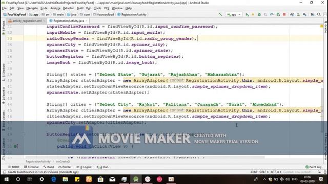 Android | Sign UP Activity | Login Page | Registration - Part 3 смотреть онлайн