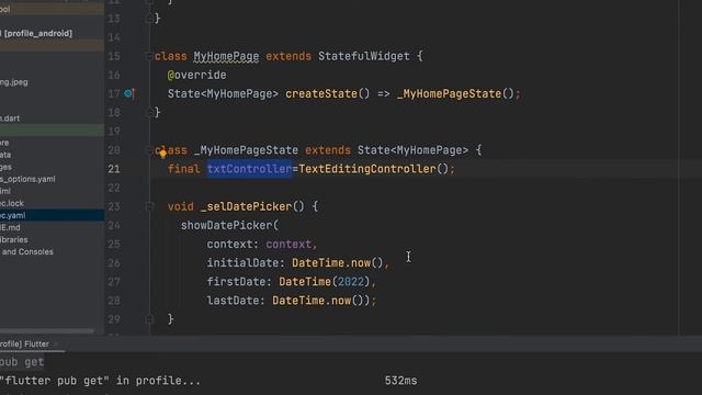 Flutter Date Picker - Tutorial | Using showDatePicker function смотреть онлайн