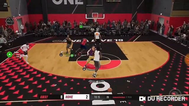Ball movement WINS - NBA LIVE 19 3v3 gameplay смотреть онлайн