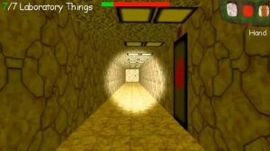 REALLY SCARY BALDI MOD!! Baldi's Basics Old Laboratory Exp [Baldi Mod]