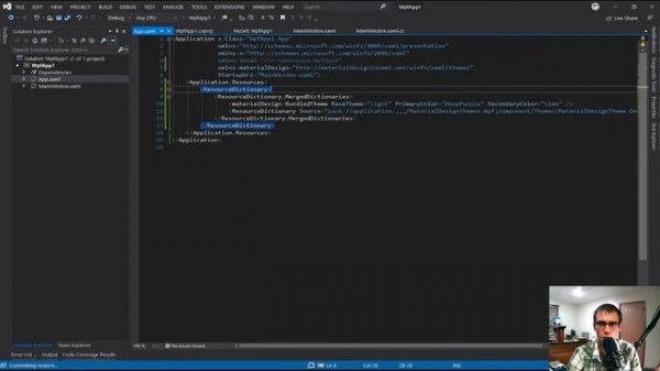 C#, WPF, Material Design in XAML