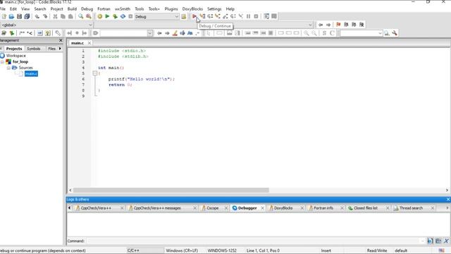 Debugging || Configuring debugger in code-blocks смотреть онлайн