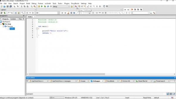 Debugging || Configuring debugger in code-blocks