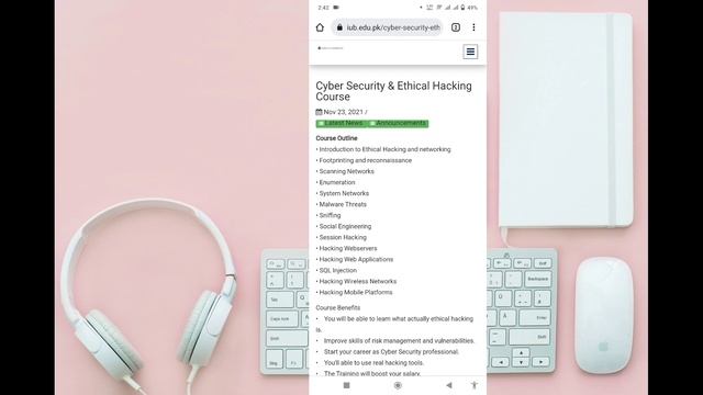 Cyber Security and Ethical Hacking Short Course | Registrations Open | Duration 1.5 Month смотреть онлайн